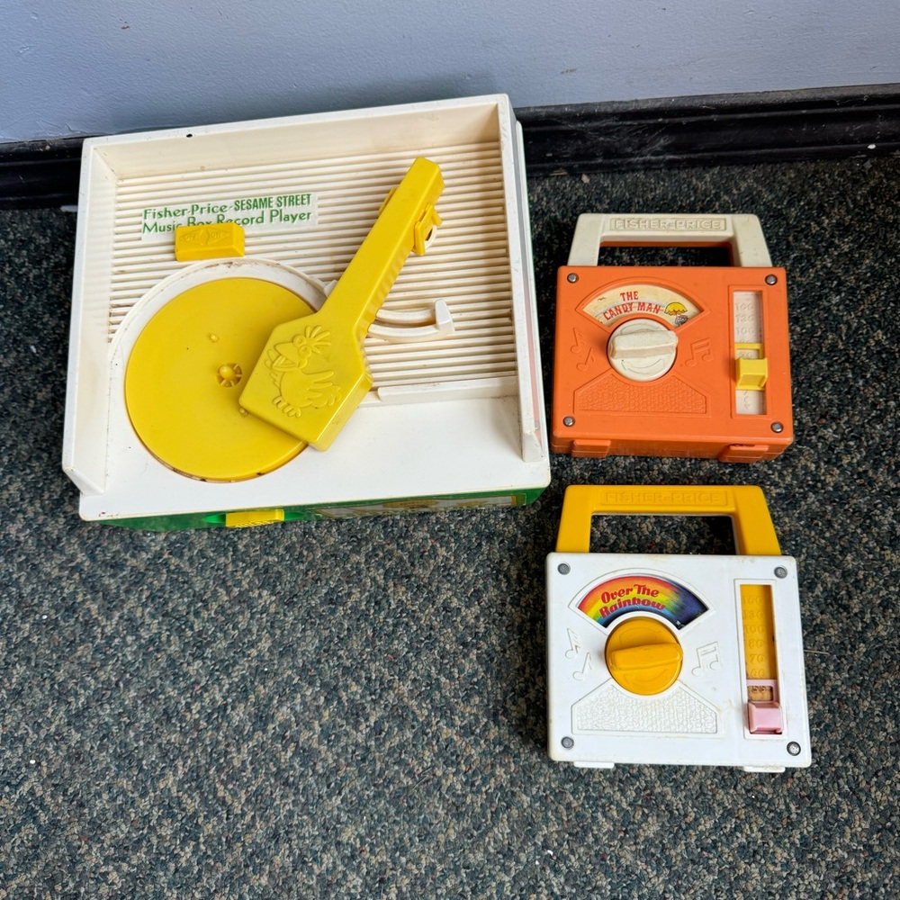 Music Boxes and Record Player